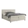 Boxspringbett Miami in Taupe ca. 160x200cm