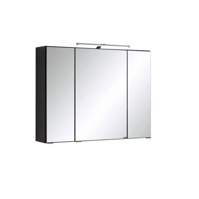 Spiegelschrank Cardiff LED 3-T&uuml;rig BHT: 80x64x20 cm