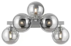 Wandleuchte Dallas Chrom max. 28 Watt Wandlampe