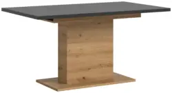 Ausziehtisch Marlon Grau/Eiche ca. 150-190x90x76 cm
