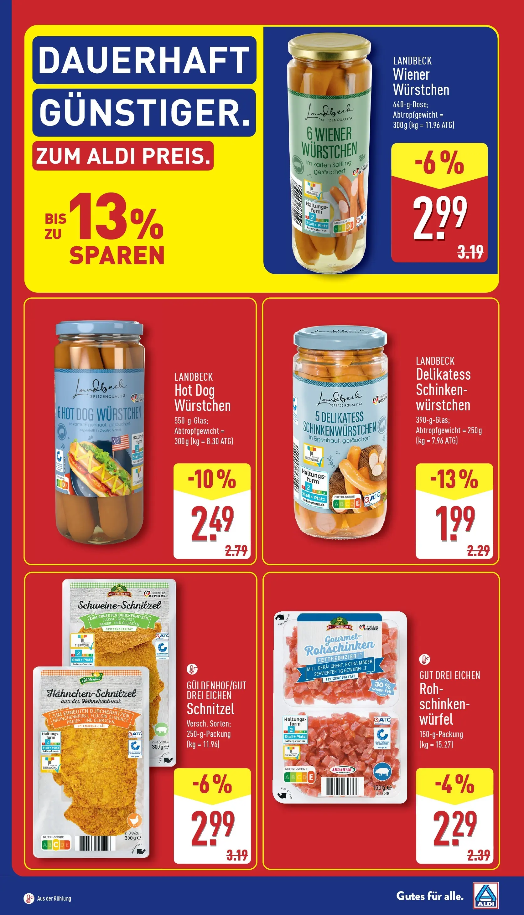 Aldi - ALDI Nord: Wochenangebote (ab 14.06.2026) » Angebote Online | Seite: 10 | Produkte: Kellogg's, Schnitzel, Snickers, Mars