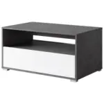 M&ouml;belix Couchtisch Narobi-II Anthrazit/Wei&szlig; B: 90 cm