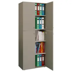 Aktenschrank Lona Grau Dekor B: 70 cm