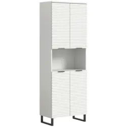 Hochschrank Riff Wei&szlig; B: 70 cm