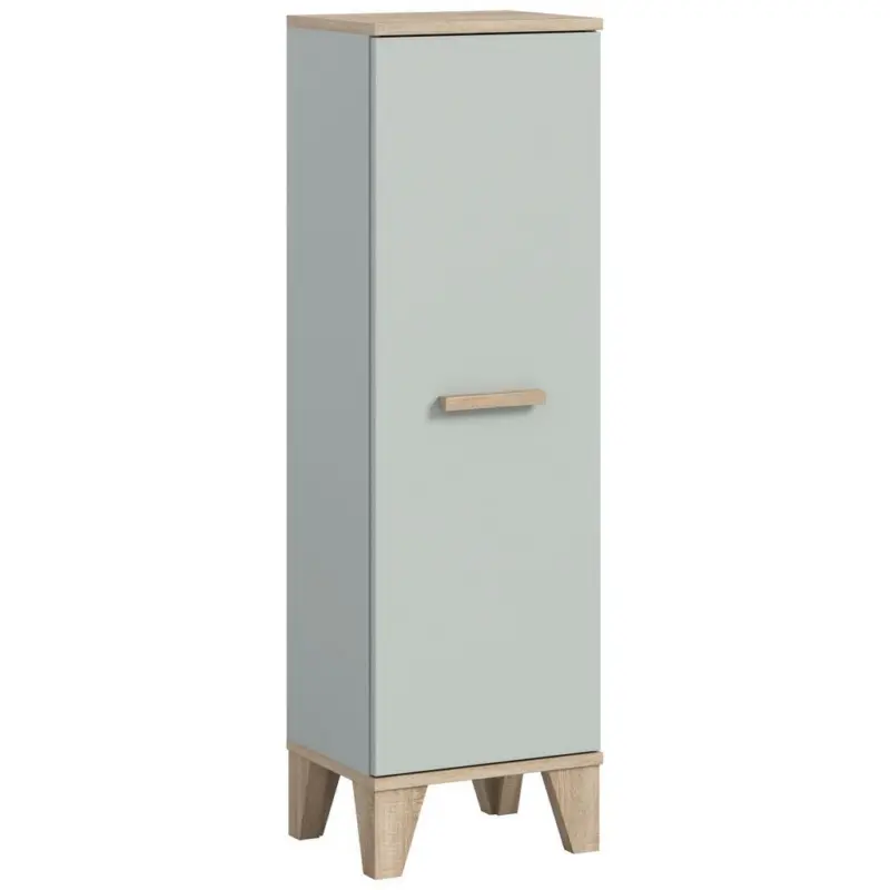 Midischrank Star Eiche/Graugr&uuml;n B: 34 cm