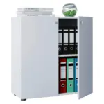 M&ouml;belix Aktenschrank Vandol Mini Wei&szlig; Dekor B 70 cm