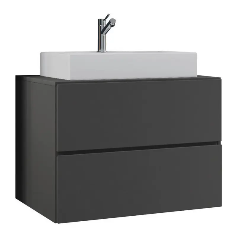 H&auml;ngendes Waschbecken mit Unterschrank B: 80 cm