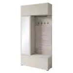 M&ouml;belix Garderobe Tejo Beig/;Kaschmir B: 115 cm