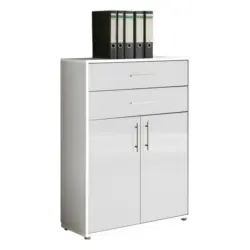 Office Edition B: 84,5 cm Wei&szlig;