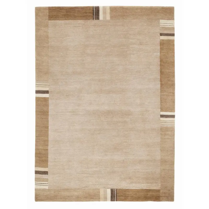 Orientalischer Webteppich Hellbraun 300x250 cm
