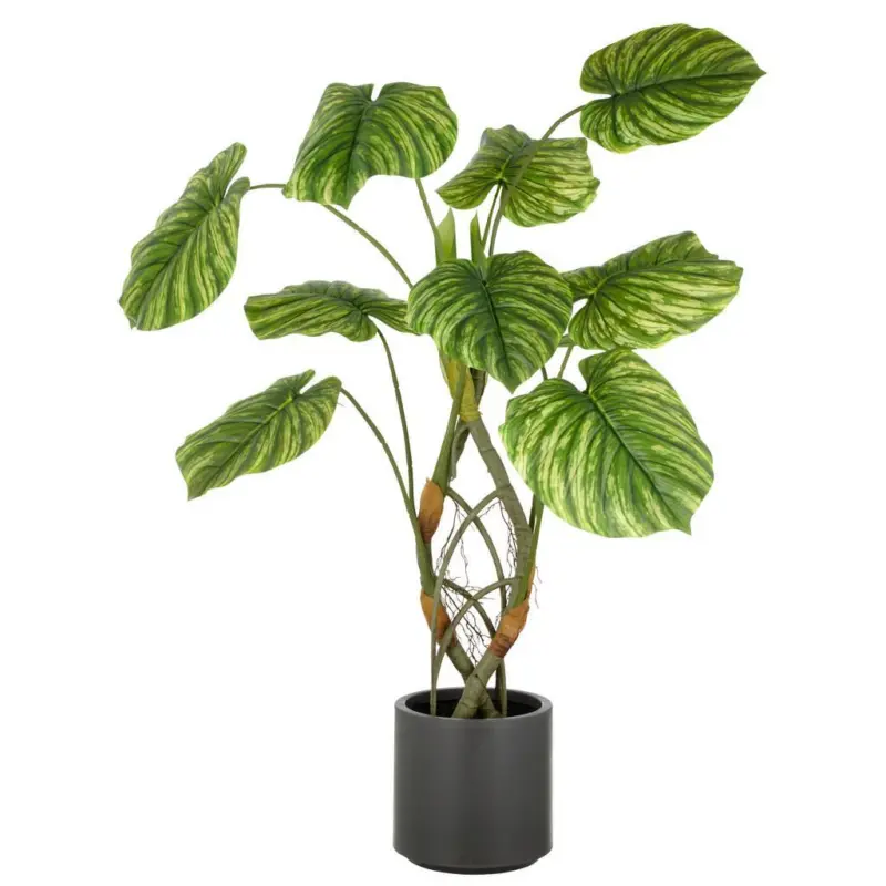 Kunstpflanze PHILODENDRON Kunststoff, Gr&uuml;n, H: 120 cm