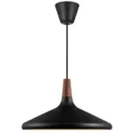 M&ouml;belix H&Auml;NGELEUCHTE Schwarz D: 39 cm