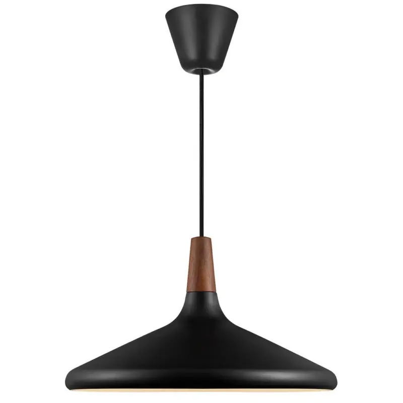 H&Auml;NGELEUCHTE Schwarz D: 39 cm