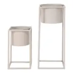 M&ouml;belix &Uuml;BERTOPF-SET Marla Beige 2-teilig