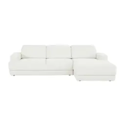 ECKSOFA Frans Wei&szlig; S: 293 cm