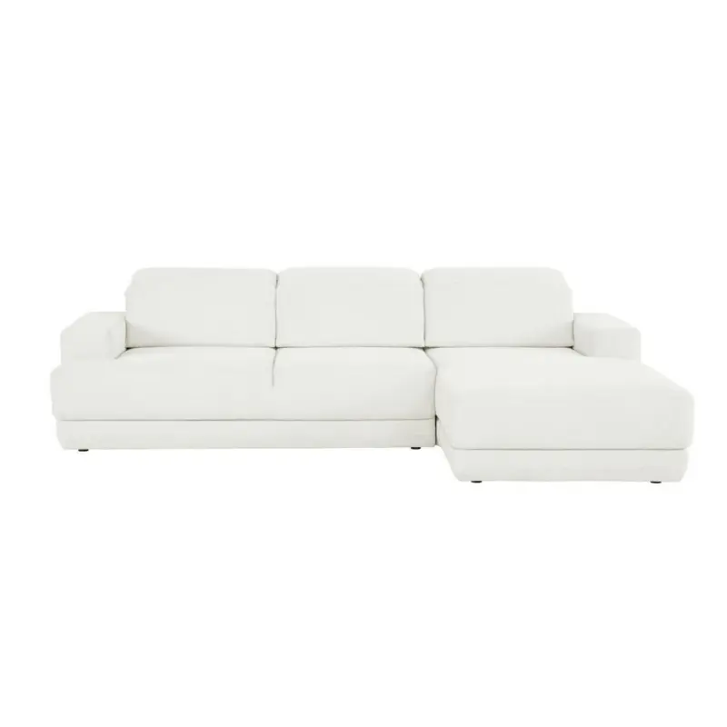 ECKSOFA Frans Wei&szlig; S: 293 cm