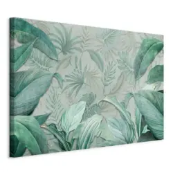 LEINWANDBILD Salbeigr&uuml;n B: 90 cm