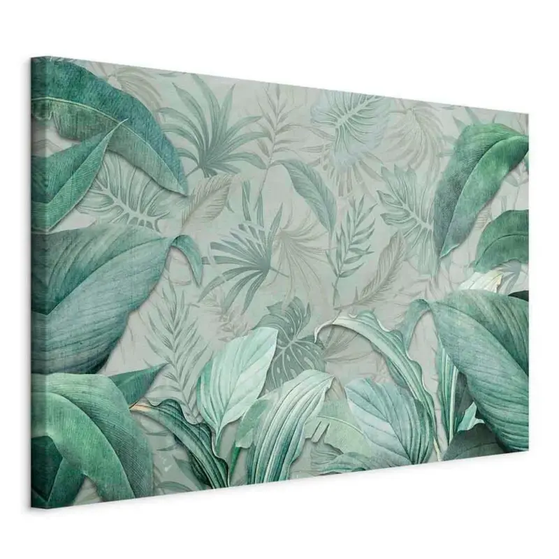 LEINWANDBILD Salbeigr&uuml;n B: 90 cm