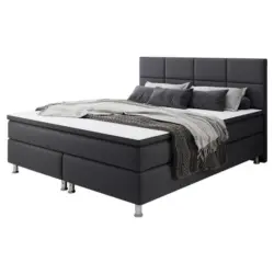 Boxspringbett mit Topper 180x200 Rotterdam
