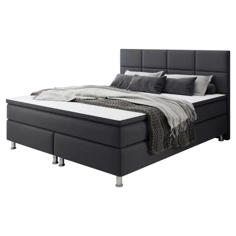 Boxspringbett mit Topper 180x200 Rotterdam