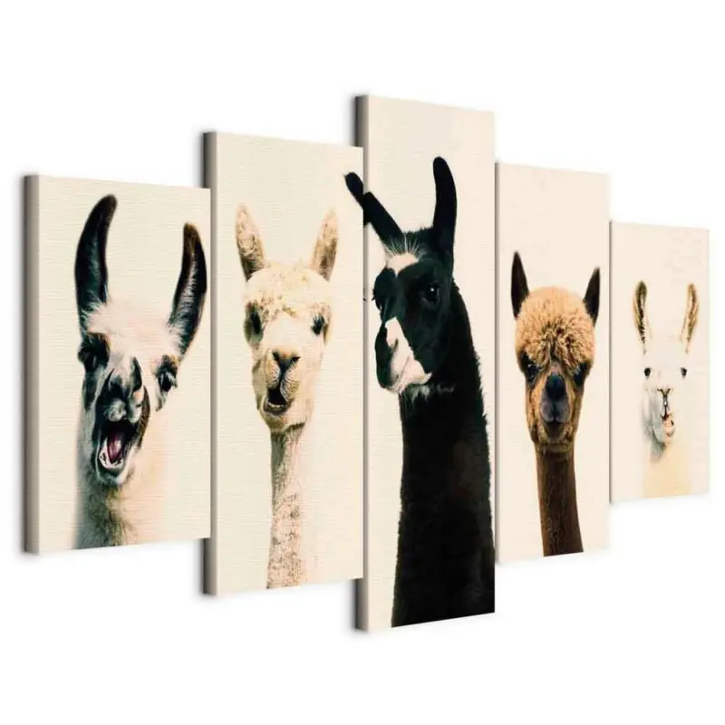 LEINWANDBILD Schwarz Beige B: 100 cm