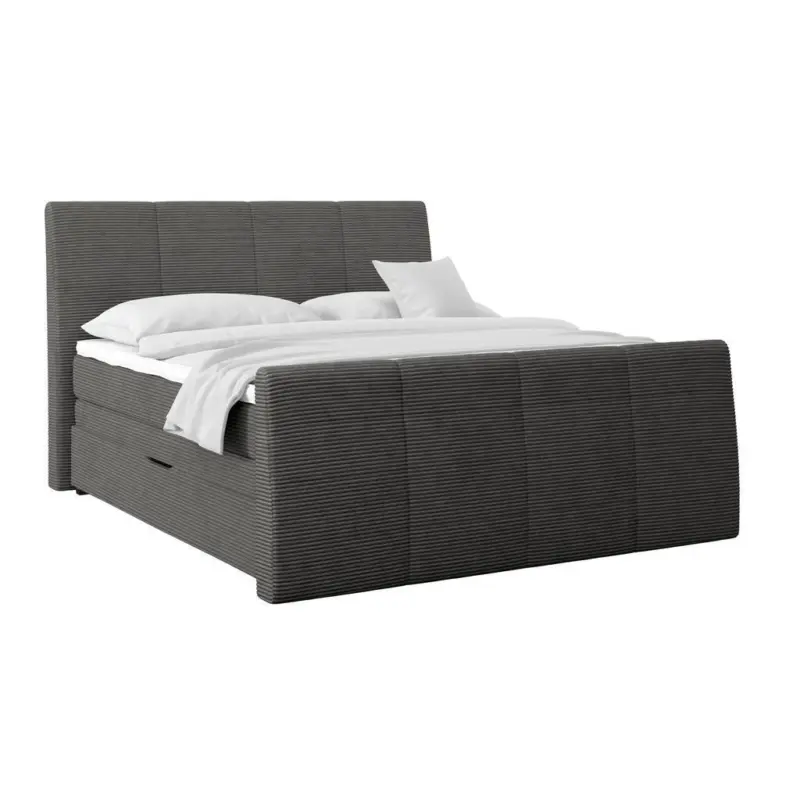Boxspringbett mit Topper & Bettkasten 180x200 Libra