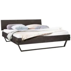 Bett Ezzo Anthrazit Grau 160x200 cm