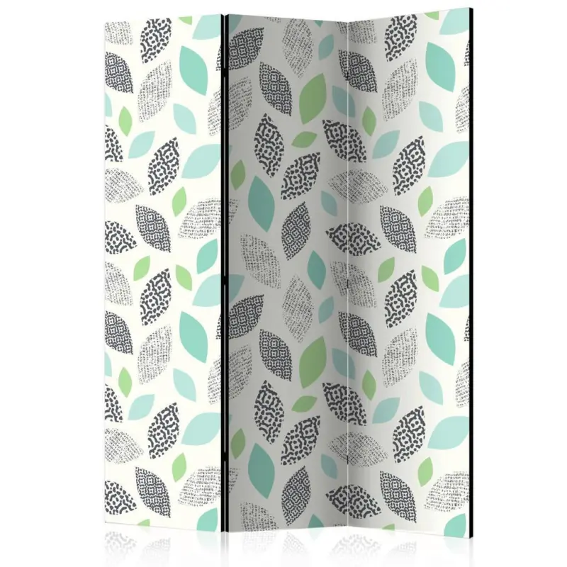 PARAVENT Gr&uuml;n Beige B: 135 cm