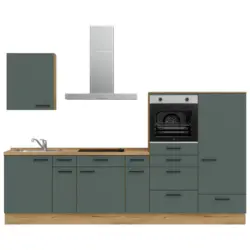 K&Uuml;CHENLEERBLOCK EASYTOUCH LOW-LINE, L4 RECHTS