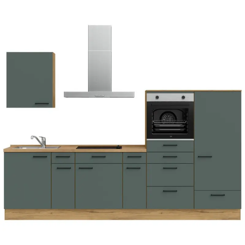 K&Uuml;CHENLEERBLOCK EASYTOUCH LOW-LINE, L4 RECHTS