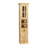M&ouml;belix Hochschrank Mangoholz B: 44cm
