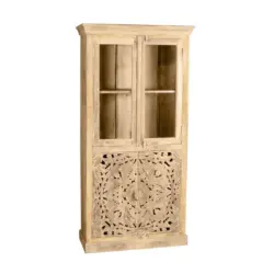 VITRINE Naturfarben B: 90cm