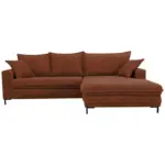 M&ouml;belix Ecksofa Armilla Rostfarben S: 272x174 cm