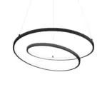M&ouml;belix LED-H&Auml;NGELEUCHTE Nero Schwarz D: 80 cm