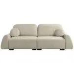 M&ouml;belix Schlafsofa Almi Boucle beige, B: 260 cm