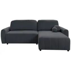 Ecksofa Luna new Boucle grau, S: 260x161cm