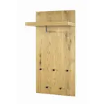 M&ouml;belix WANDGARDEROBE Paolo Eiche-/Alufarben 49cm