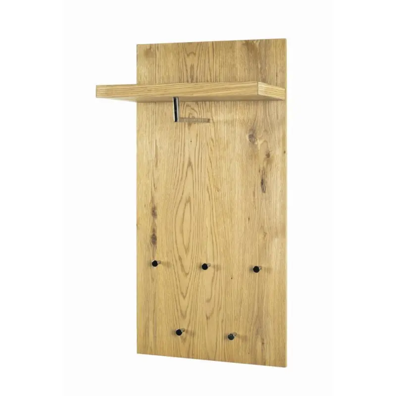 WANDGARDEROBE Paolo Eiche-/Alufarben 49cm
