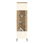 M&ouml;belix Vitrine King Eichefarben/Kaschmir B: 55,2cm