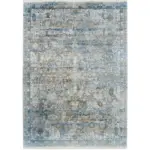 M&ouml;belix Webteppich Blau/Grau Naturfaser Toulon 240x300 cm
