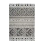 M&ouml;belix Webteppich Creme/Taupe Yoga 200/290 cm