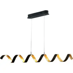 LED-Deckenleuchte 13,5 cm Metall, 3-Fach dimmbar