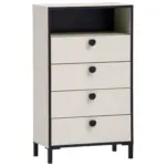 M&ouml;belix HIGHBOARD Edda, Beige B: 60,2 cm