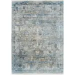 M&ouml;belix Teppich L&auml;ufer Blau/Grau Toulon 80x250 cm