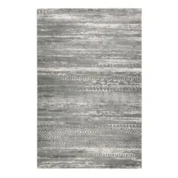 Webteppich Grau Makai 133x200 cm