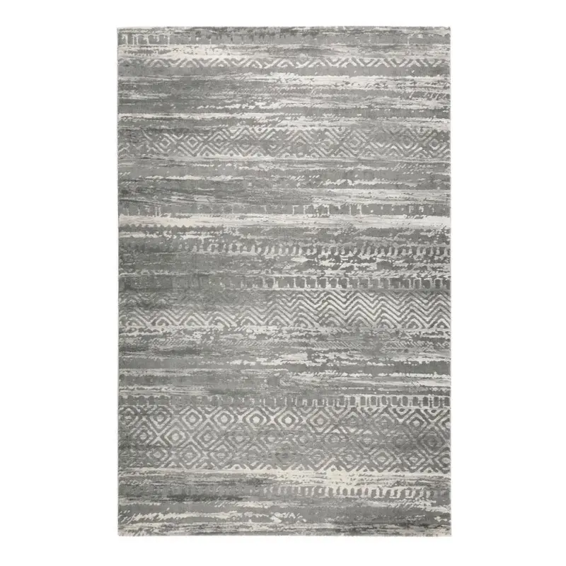 Webteppich Grau Makai 133x200 cm