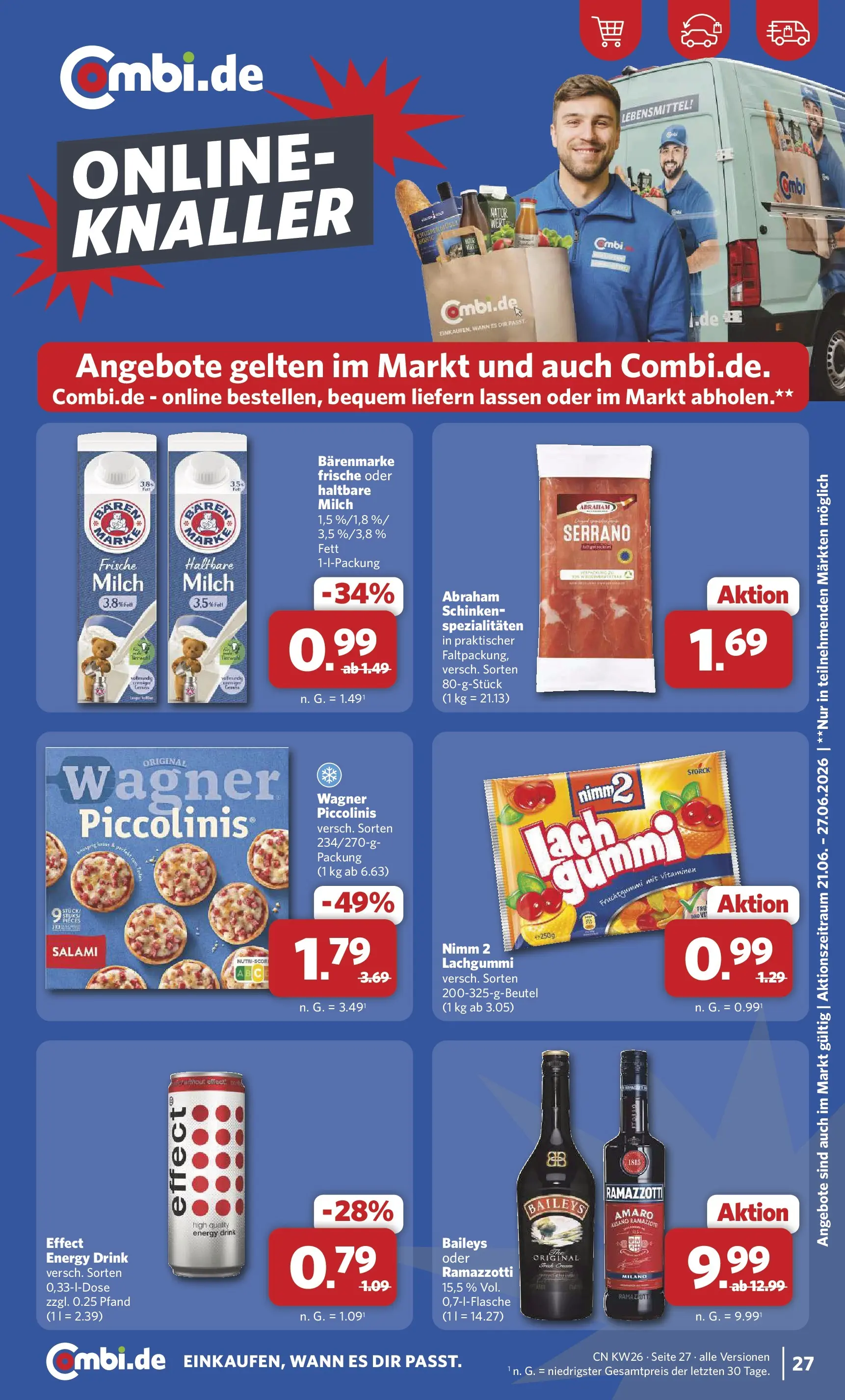 Combi Prospekt Weener (ab 22.06.2026) zum Blättern | Seite: 32