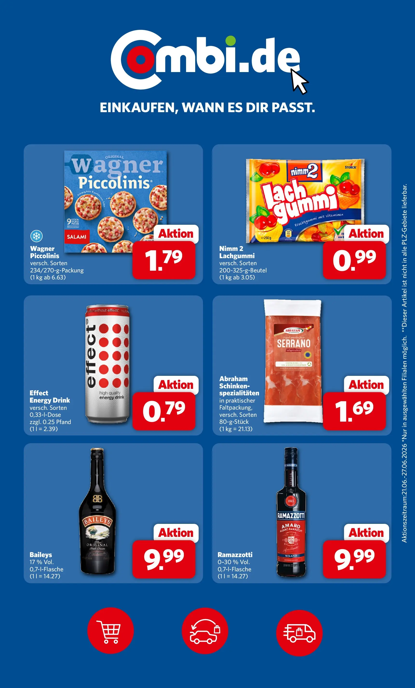 Combi Prospekt Weener (ab 22.06.2026) zum Blättern | Seite: 38