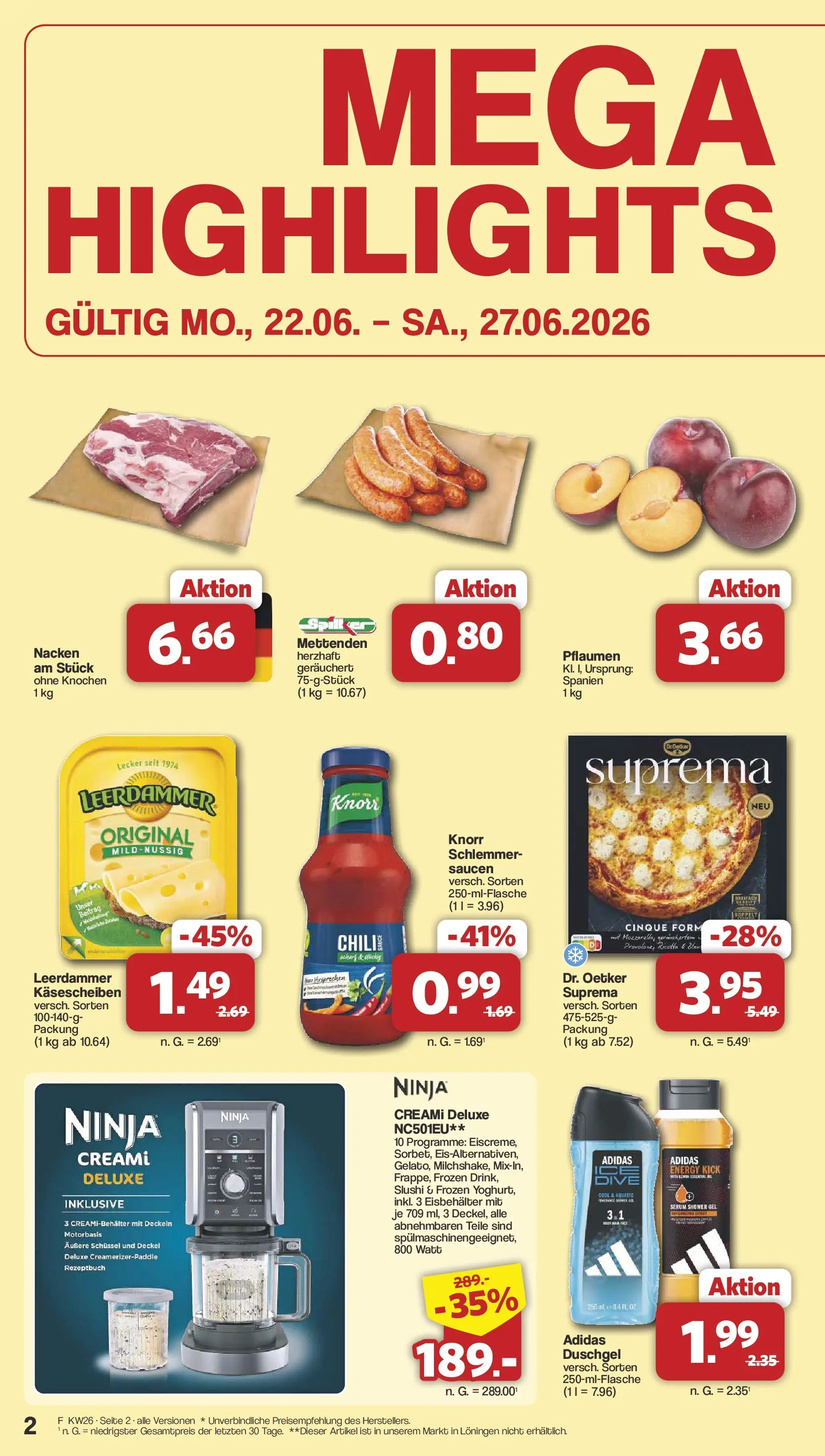 Famila Nordwest Wochenangebote (ab 22.06.2026) zum Blättern | Seite: 2