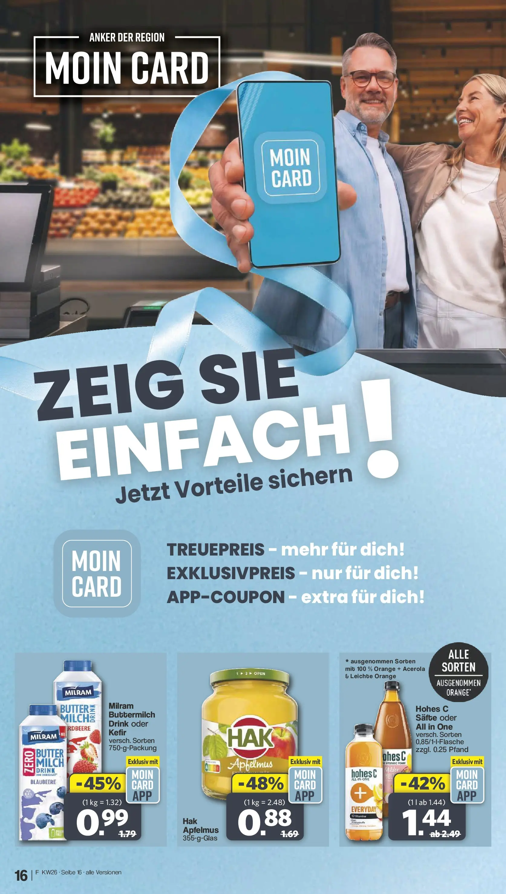 Famila Nordwest Wochenangebote (ab 22.06.2026) zum Blättern | Seite: 16
